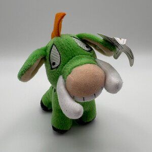 Neopets Green Moehog Small Plush McDonalds Happy Meal Toy w/ Tags (SKU: 332TO)